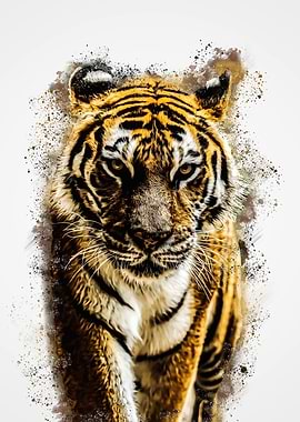 Tiger portrait