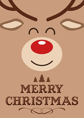 Merry Christmas Reindeer