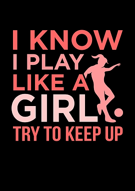 Soccer Girl Women Gift