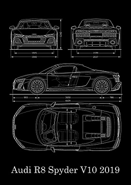 Audi R8 Spyder V10 2019