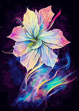 Celestial Space Flower