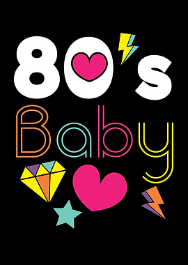 80s Baby 1980 Vintage