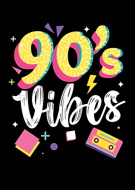 90s Vibes 1990 Vintage