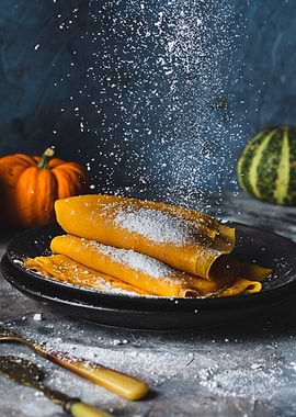 Pumpkin pancakes
