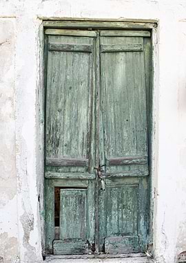 Green door