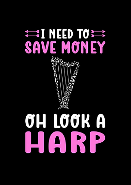 Harp Musician For