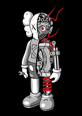 Robot kaws