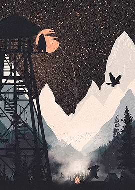 Orange Moon n Crz Animals