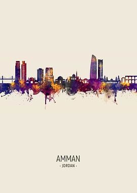 Amman Skyline Jordan