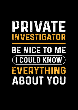 Private Detective Secret