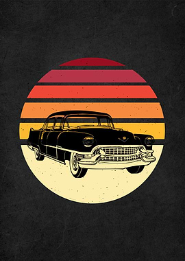 classic car retro 80s