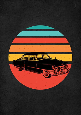 classic car retro 80s