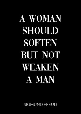 Sigmund Freud Quote Woman