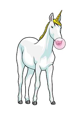 Unicorn Bubble gum