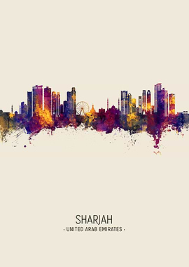 Sharjah Skyline UAE
