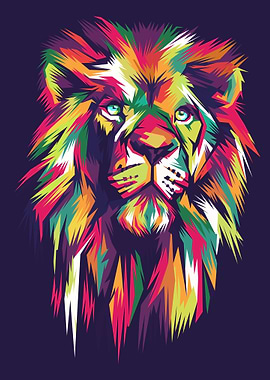 Lion king head Wpap