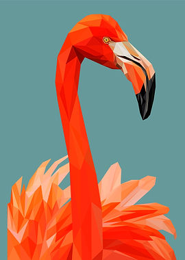 flamingo nursery animal