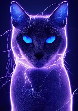 Lightning cat