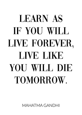 Mahatma Gandhi Live Die