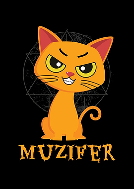 Muzifer Cat Kitten Devil