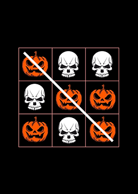 Three in A Row Halloween