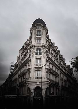Paris Building Corner