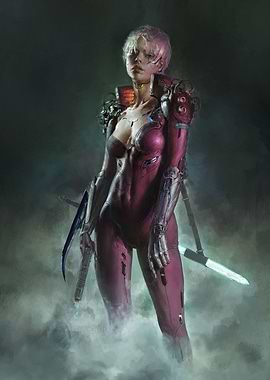 cyberpunk girl