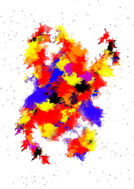 Abstract Splatter