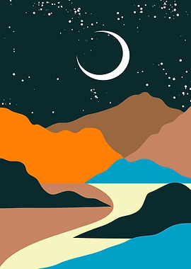 contemporary mountain post