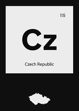 Czech Republic Country Map