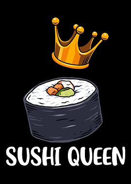 Japanese Sushi Gift Women