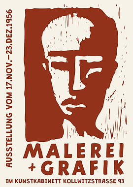 Malerei and Grafik Poster