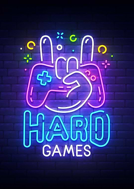 Hard Games Neon
