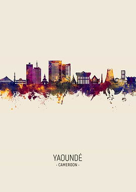 Yaounde Skyline Cameroon