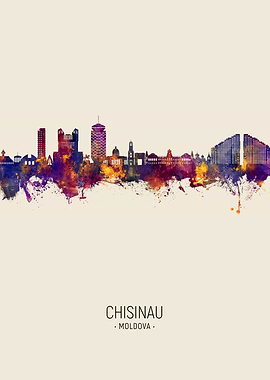 Chisinau Skyline Moldova