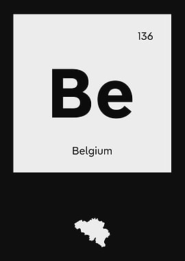 Belgium Country Map