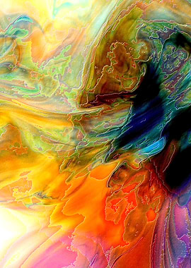 Abstract Watercolour