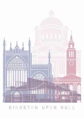 Kingston skyline poster