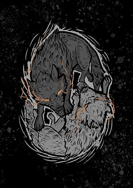 Tale of the two wolves