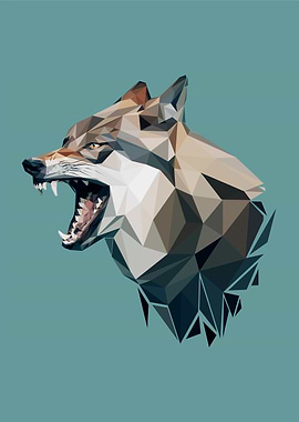 animal portrait Wolf