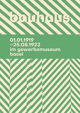 Green Minimalist Bauhaus