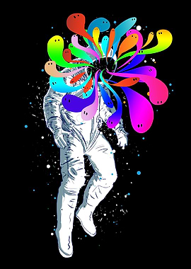 Space color burst