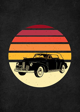 retro vintage car