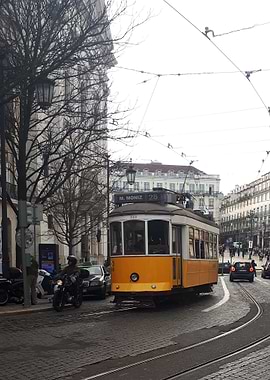 Lisbon Old Tram