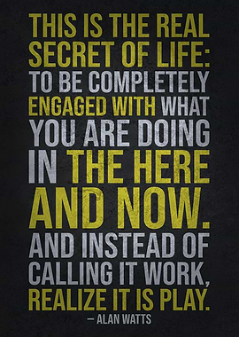 The Real Secret Of Life