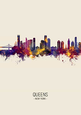 Queens Skyline New York
