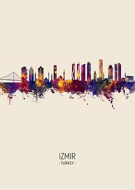 Izmir Skyline Turkey