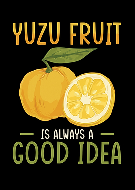 Yuzu Fruit Saying