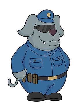 Dog Police Police officer