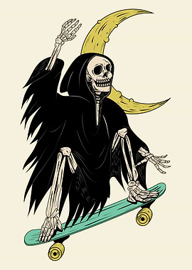 Grim Reaper Skateboarding